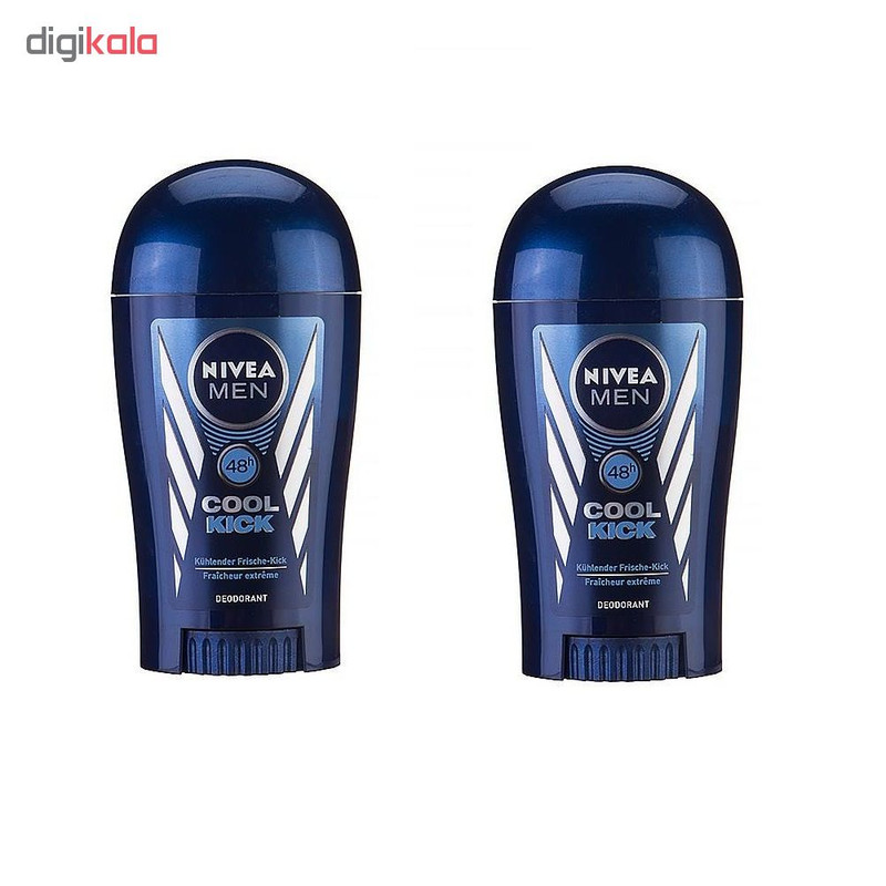 استیک ضد تعریق مردانه نیوآ مدل Cool Kick حجم 40 میلی لیتر مجموعه 2 عددی