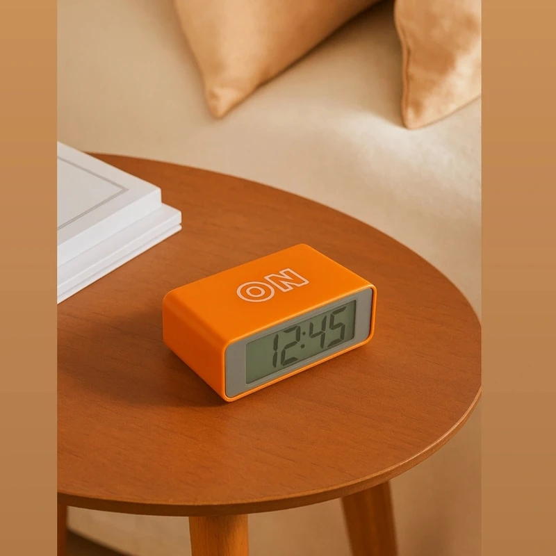 عکس شماره 6 : ساعت رومیزی دیجیتال مدل آلارم دار کد 12242