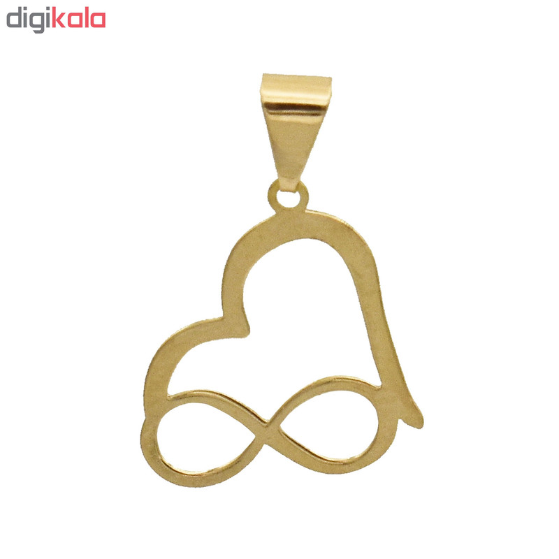 آویز گردنبند طلا 18 عیار زنانه طرح بینهایت کد 406M111 آویز گردنبند طلا 18 عیار زنانه طرح بینهایت کد 406M111