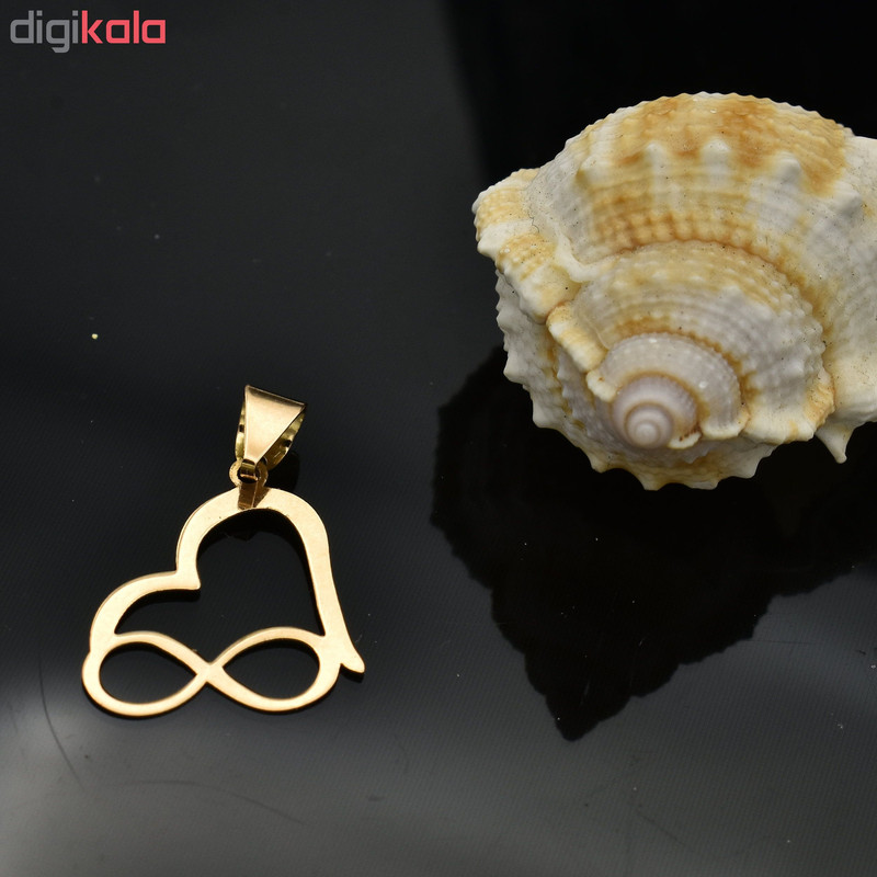 آویز گردنبند طلا 18 عیار زنانه طرح بینهایت کد 406M111 آویز گردنبند طلا 18 عیار زنانه طرح بینهایت کد 406M111