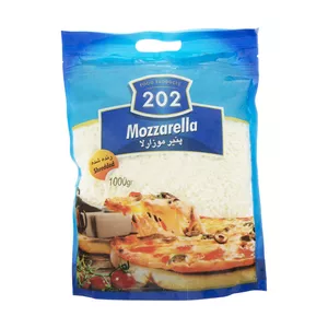 پنیر پیتزا موزارلا 202 وزن 1 کیلوگرم