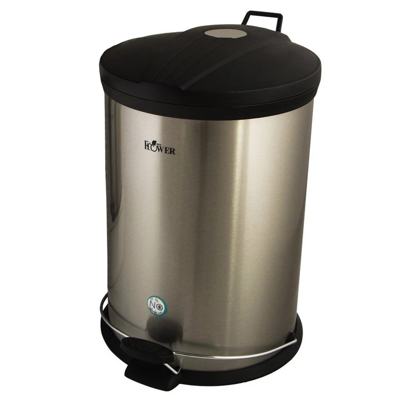 سطل زباله پدالی فلاور مدل A83 گنجایش 20 لیتر