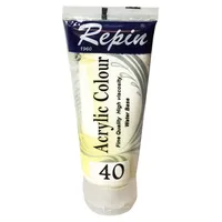 رنگ اکریلیک رپین کد 40 Titanium White حجم 75 میلی لیتر 