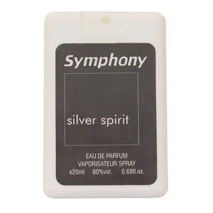عطر جیبی سیمفونی مدل سیلور اسپریت حجم 20 میلی لیتر