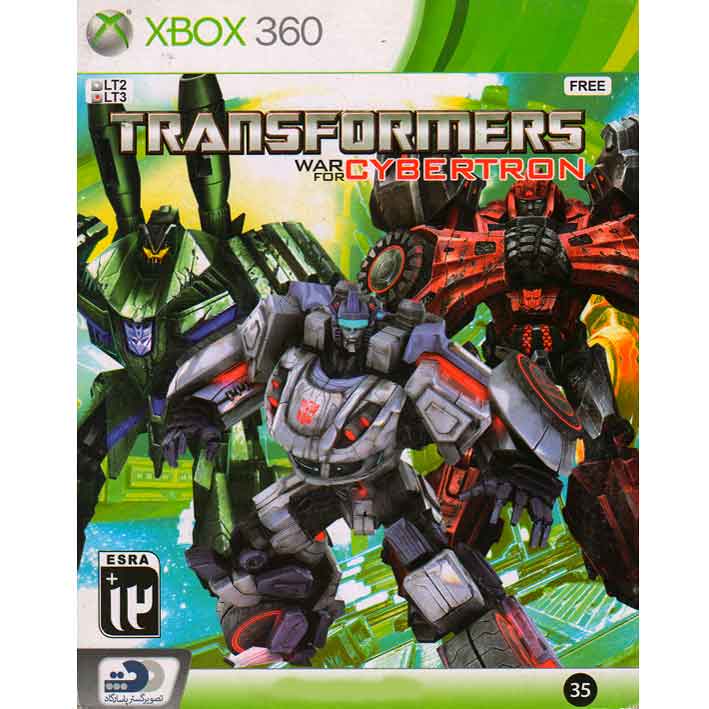 بازی TRANSFORMERS WAR FOR CYBERTRON مخصوص 360 XBOX نشر تصویر گستر پاسارگاد