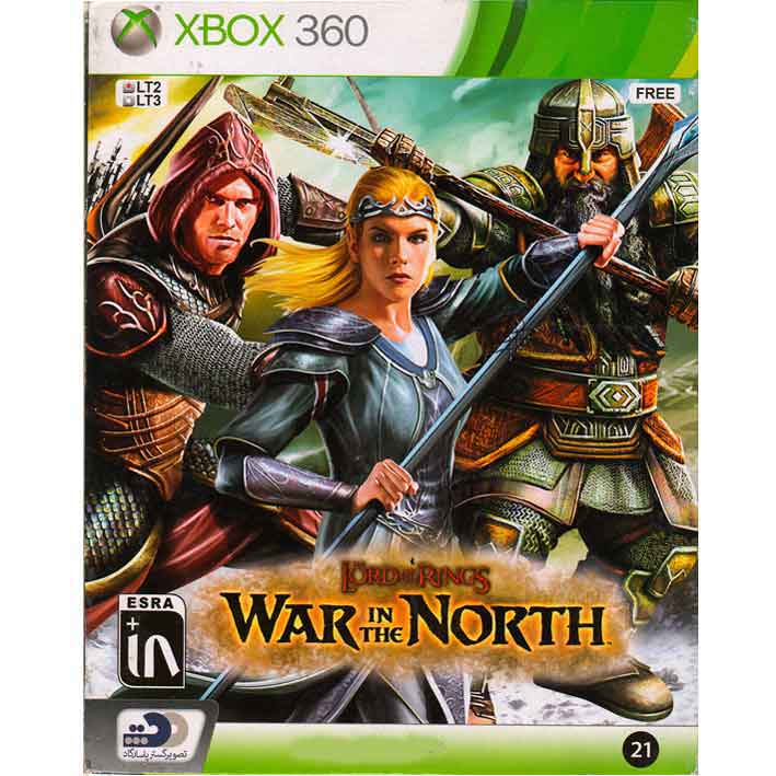 بازی LORD OF THE RINGS WAR IN THE NORTH مخصوص  360 XBOX نشر تصویر گستر پاسارگاد