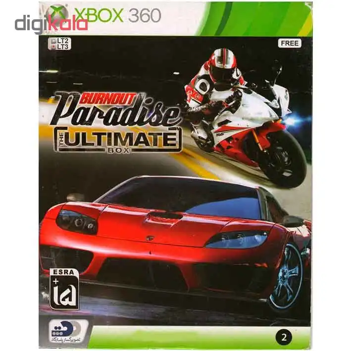 بازی BURNOUT PARADISE مخصوص 360 XBOX نشر تصویر گستر پاسارگاد