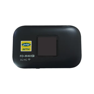 مودم 4g قابل حمل ایرانسل مدل fd-m40 با باتری 3000 میلی آمپر، پشتیبانی همزمان 25 کاربر، صفحه نمایش lcd، اتصال بی سیم و باسیم، سازگار با اندروید، ویندوز و macos و قابلیت پشتیبانی از پیامک و ddns