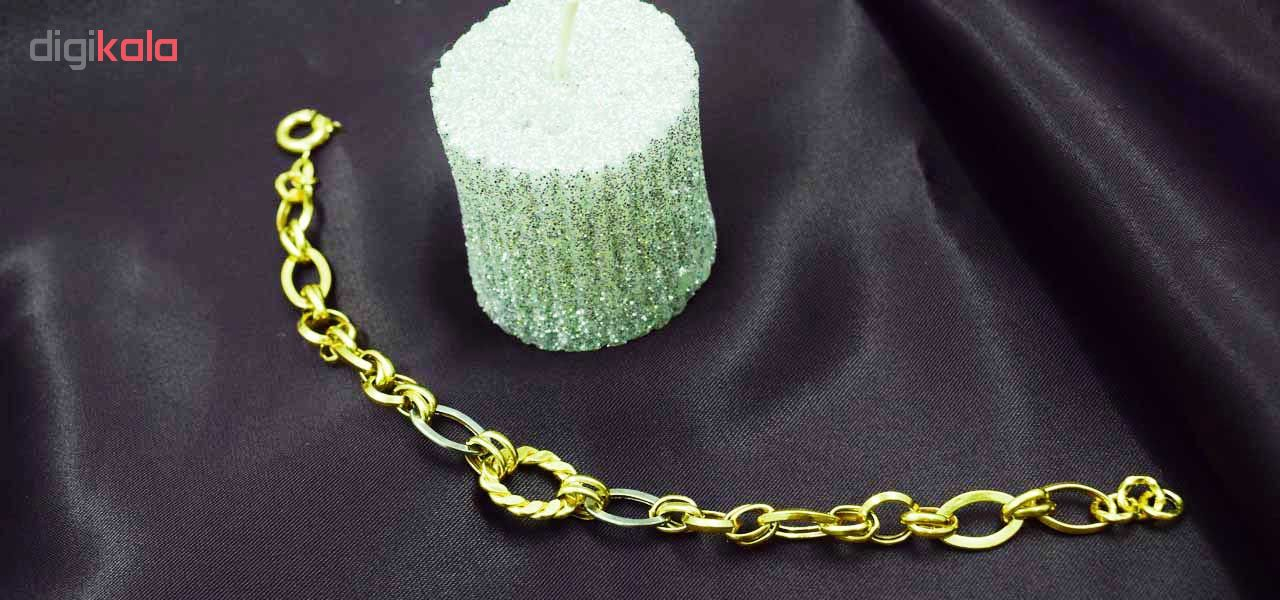 دستبند طلا 18 عیار زنانه کانیار گالری کد DA22