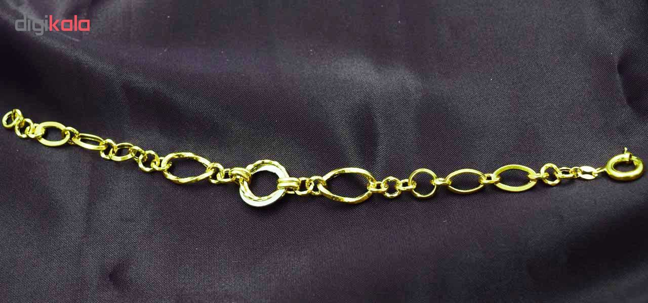 دستبند طلا 18 عیار زنانه کانیار گالری کد DE5