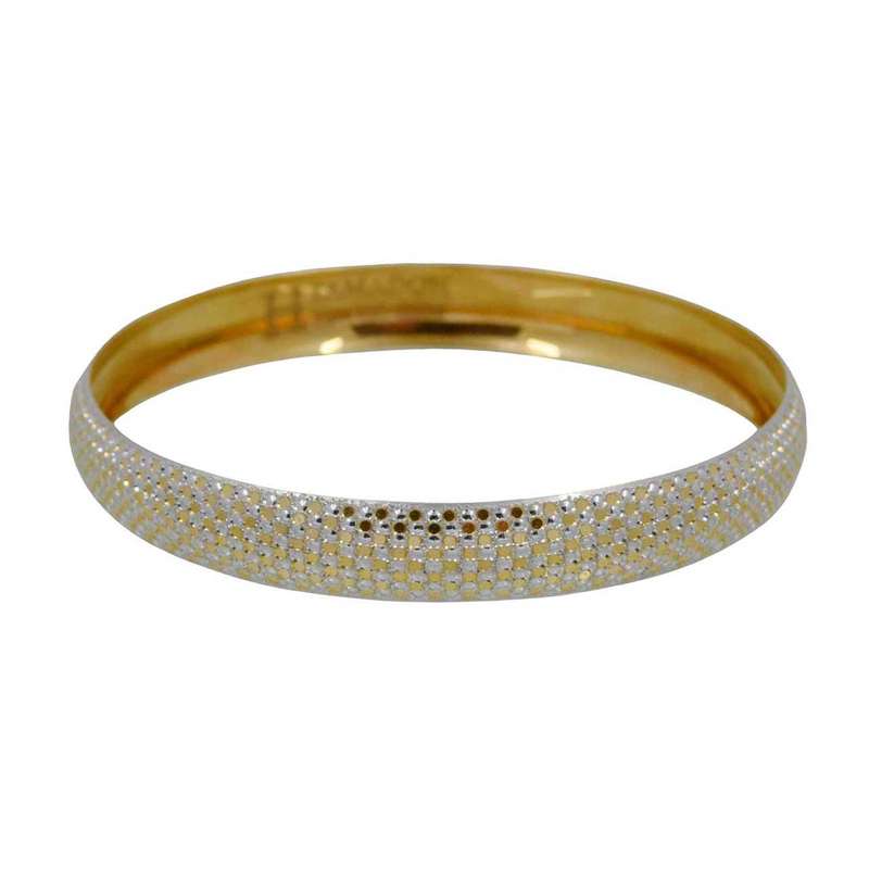 النگو طلا 18 عیار زنانه کانیار گالری کد A48 النگو طلا 18 عیار زنانه کانیار گالری کد A48