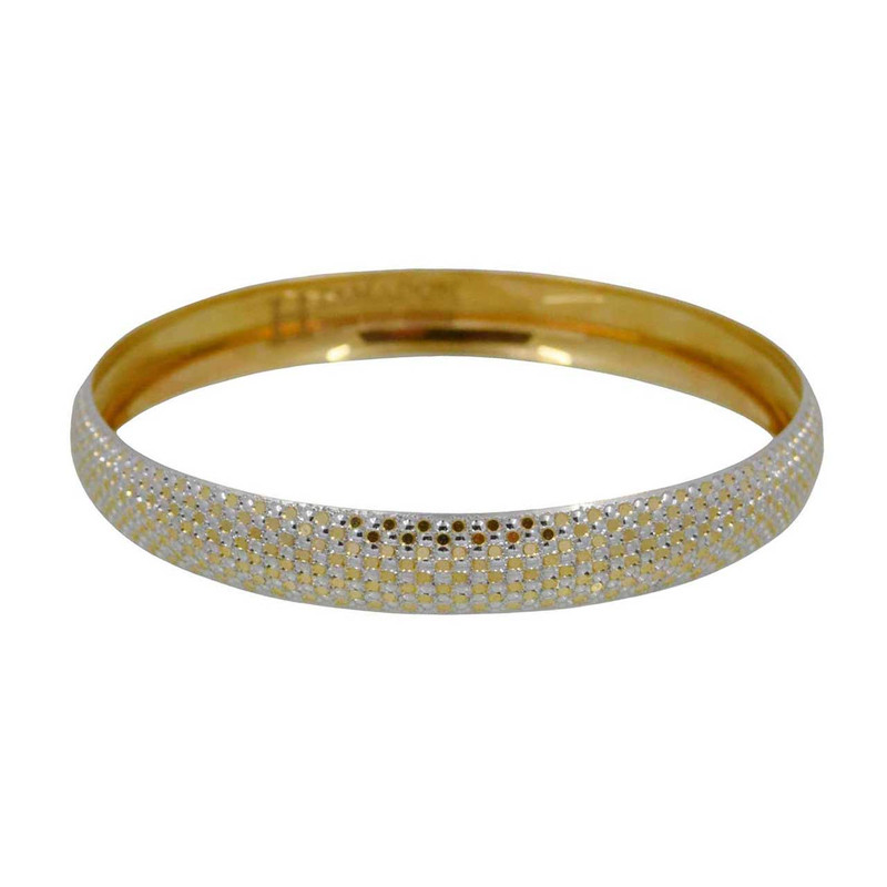 النگو طلا 18 عیار زنانه کانیار گالری کد A48 النگو طلا 18 عیار زنانه کانیار گالری کد A48