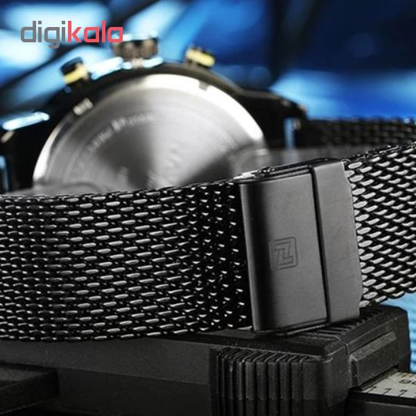 ساعت مچی عقربه ای مردانه نیوی فورس کد NF9068BL-WH2