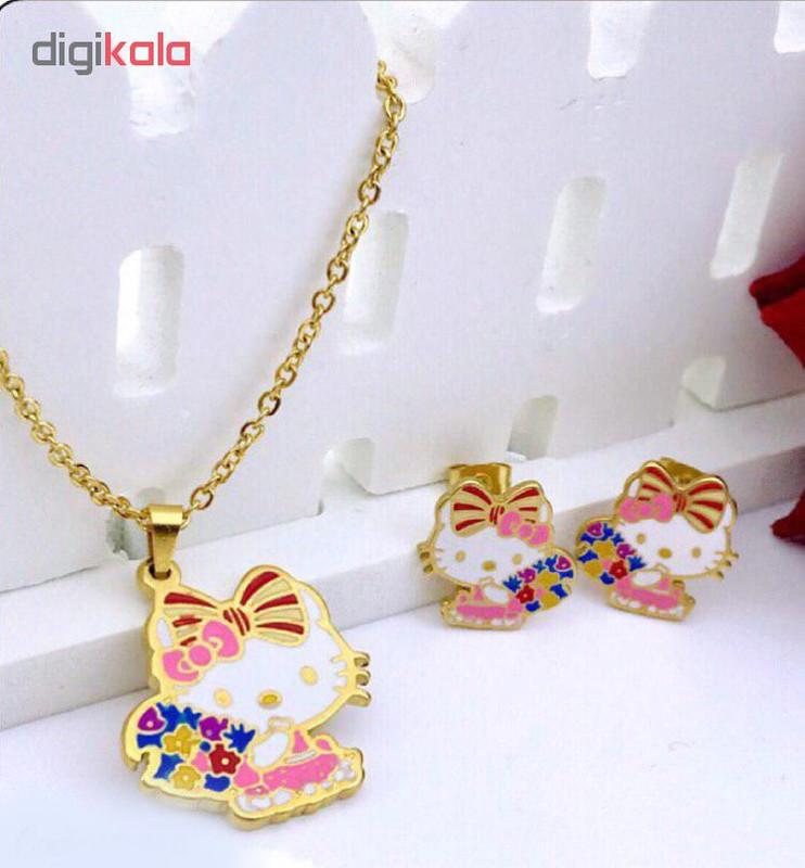 نیم ست دخترانه مدل کیتی کد 1067N5