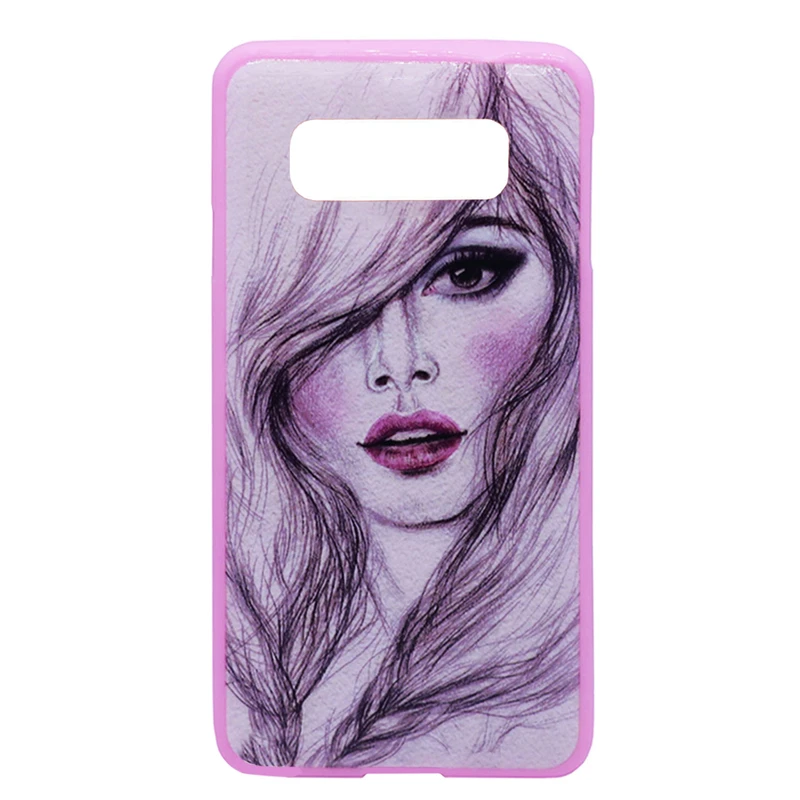کاور طرح Woman مدل pi-02 مناسب برای گوشی موبایل سامسونگ Galaxy S10 