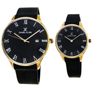 ست ساعت مچی عقربه ای زنانه و مردانه دنیل کلین کد dk12093-4-g