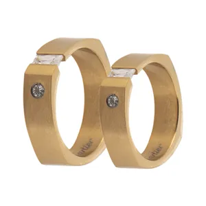 ست انگشتر زنانه و مردانه  مون لایت کد R2209