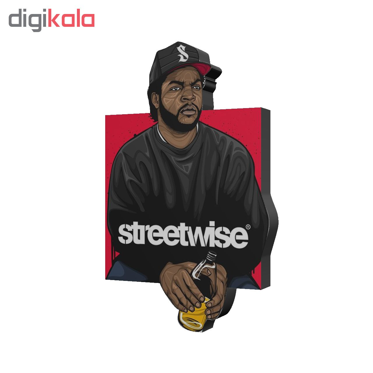 استیکر طرح Ice Cube کد 271