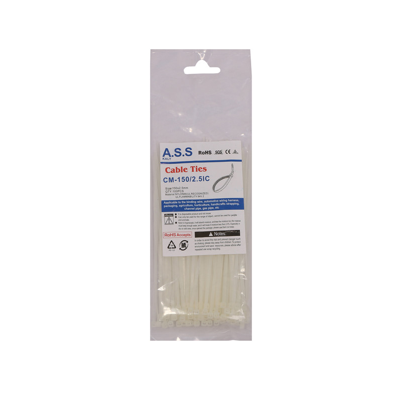 بست کمربندی آ اس اس کد 10008 بسته 100 عددی