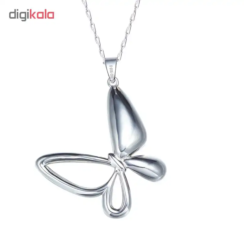 گردنبند نقره زنانه شهر جواهر کد SJ-C-N023
