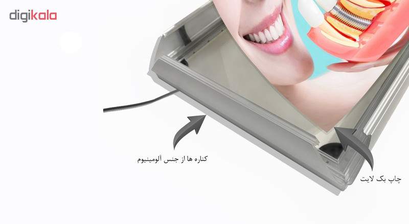 تابلو لایت باکس مدل SF کد 6040