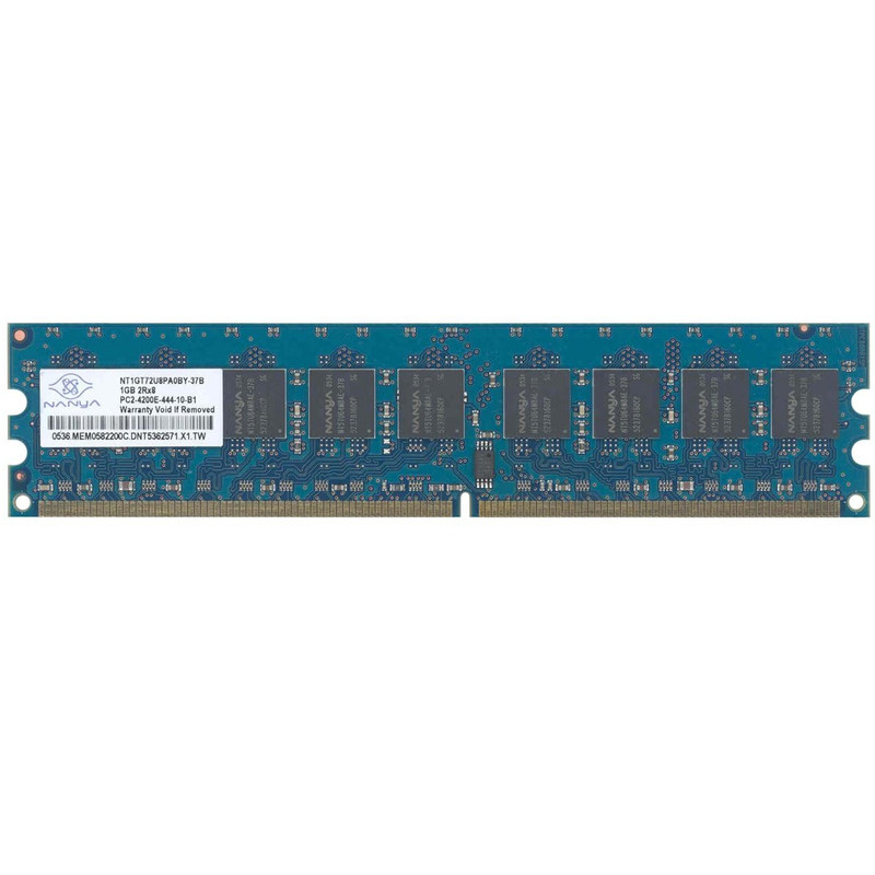 رم دسکتاپ DDR2 تک کاناله 533 مگاهرتز CL4 نانیا مدل NT1GT64U8PA0BY-37B ظرفیت 1 گیگابایت