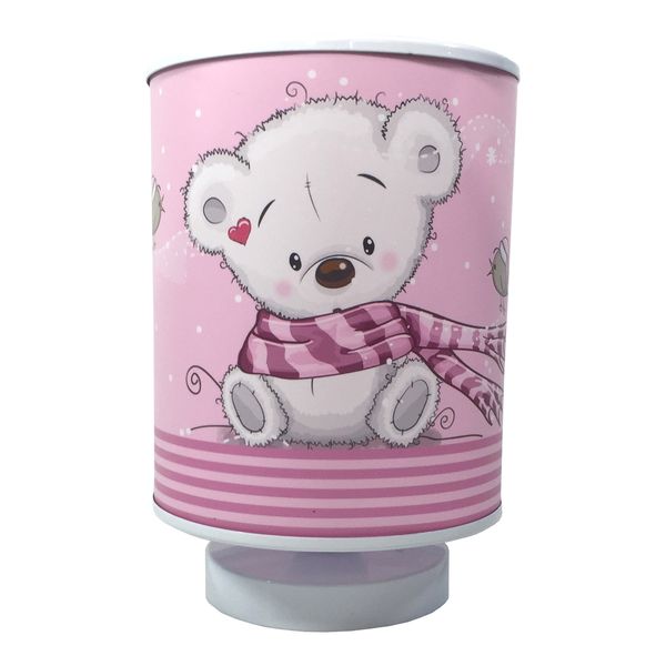 چراغ خواب کودک طرح خرس شال دار کد 42 چراغ خواب کودک طرح خرس شال دار کد 42