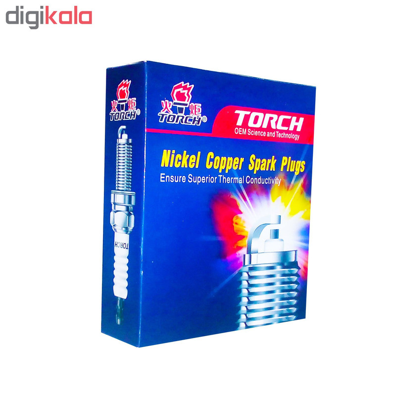 شمع خودرو تورچ مدل K6RTC بسته 4 عددی