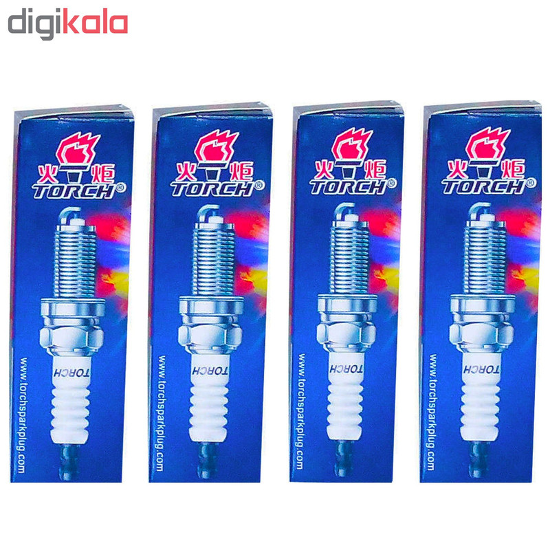 شمع خودرو تورچ مدل K6RTC بسته 4 عددی