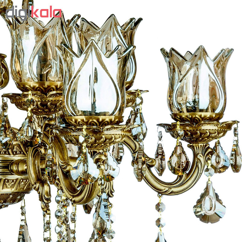 لوستر چشمه نور 12شعله کد S3559/6