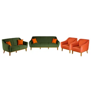 مبل راحتی هفت نفره چشمه نور کد MA-407.BR-DGR-OR