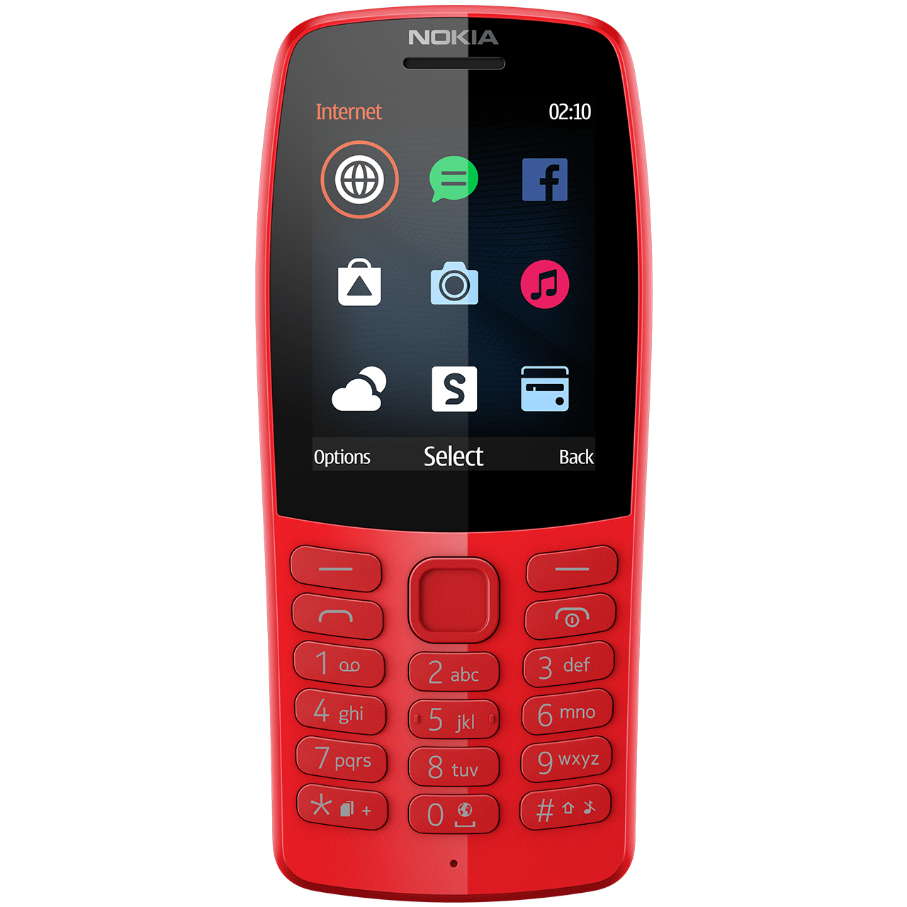 گوشی موبایل نوکیا مدل 210 دو سیم‌ کارت - با برچسب قیمت مصرف کننده
