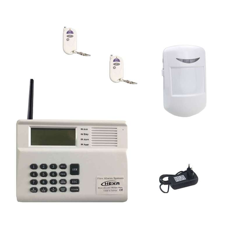 سیستم حفاظتی امنیتی دزدگیر سیم کارتی بی سیم هگزا مدل 99PG سیستم حفاظتی امنیتی دزدگیر سیم کارتی بی سیم هگزا مدل 99PG