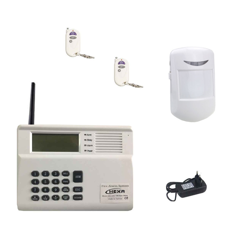 سیستم حفاظتی امنیتی دزدگیر سیم کارتی بی سیم هگزا مدل 99PG سیستم حفاظتی امنیتی دزدگیر سیم کارتی بی سیم هگزا مدل 99PG