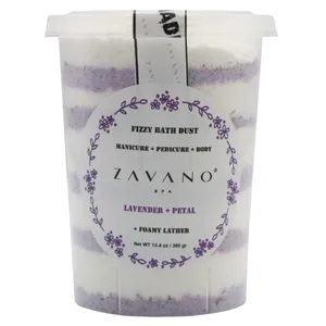پودر مانیکور و پدیکور زاوانو مدل Lavender وزن 380 گرم