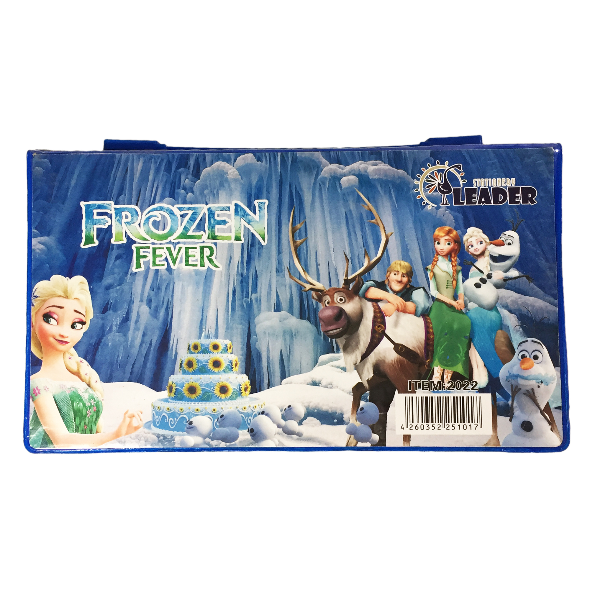 بسته لوازم‌التحریر لیدر مدل 2022-frozen مجموعه 42 عددی