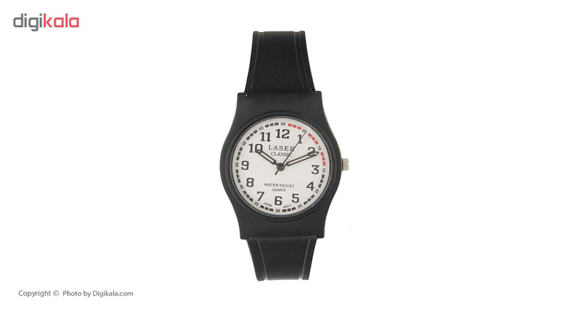 ساعت مچی عقربه ای پسرانه لیزر کد 124 ساعت مچی عقربه ای پسرانه لیزر کد 124