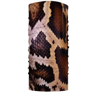 دستمال سر و گردن طرح پوست مار کد H 006