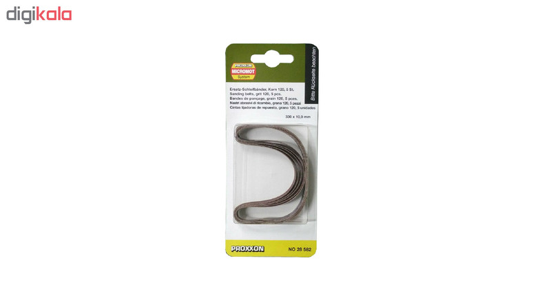 سنباده نواری پروکسون کد 28582 مجموعه 5 عددی