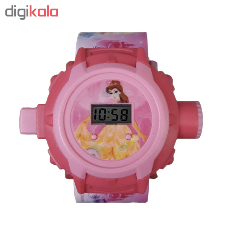 ساعت مچی دیجیتال دخترانه طرح پرنسس ساعت مچی دیجیتال دخترانه طرح پرنسس