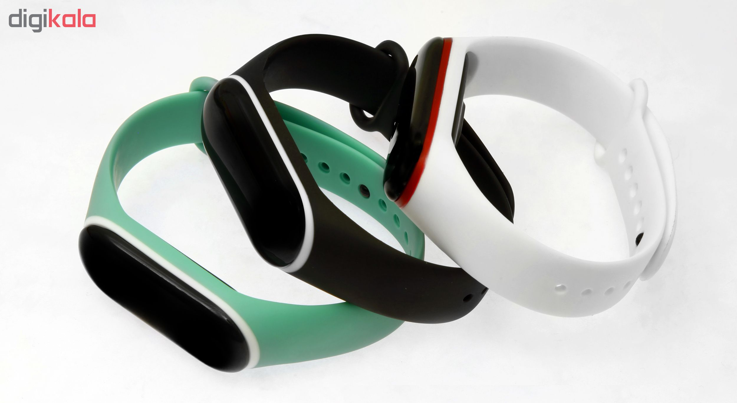 بند سومگ مدل SMG0-SP2 مناسب برای مچ بند هوشمند شیائومی Mi Band 4 مجموعه 3 عددی به همراه محافظ صفحه نمایش