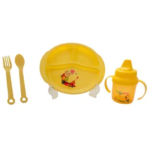 سرویس غذا خوری کودک 4تکه مدل مهتاب کد DS356