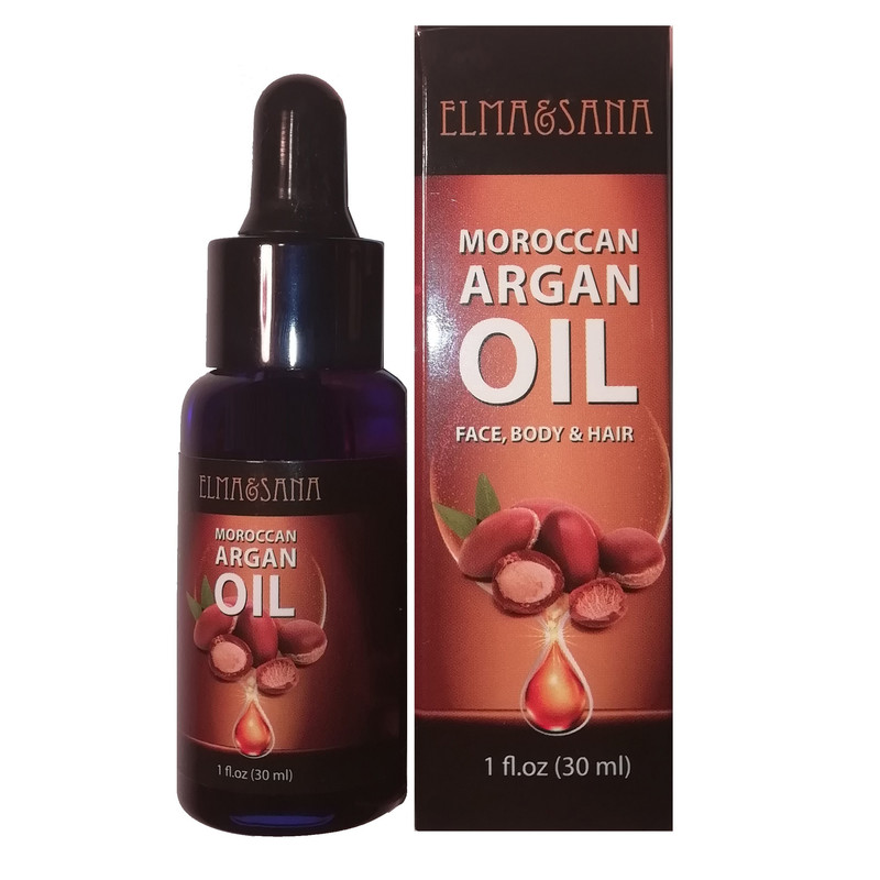 روغن مو و بدن الما اند سانا مدل آرگان حجم 30 میلی لیتر