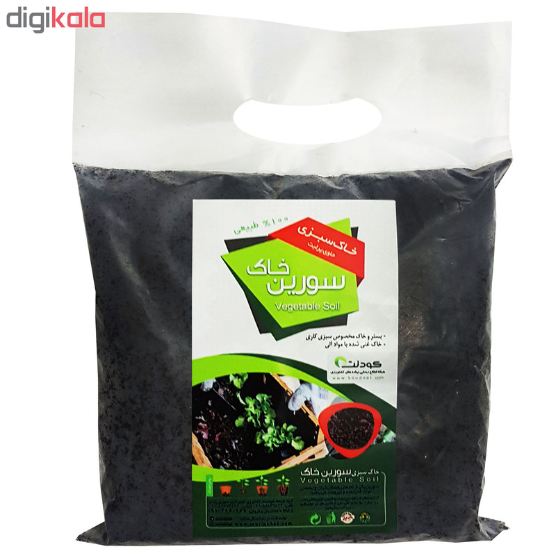 خاک سبزی سورین خاک مدل SB01 حجم 2 لیتری
