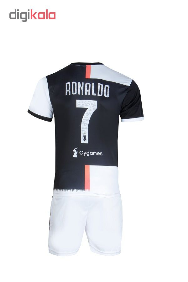 ست پیراهن و شورت ورزشی طرح یونتوس کد 2019-20