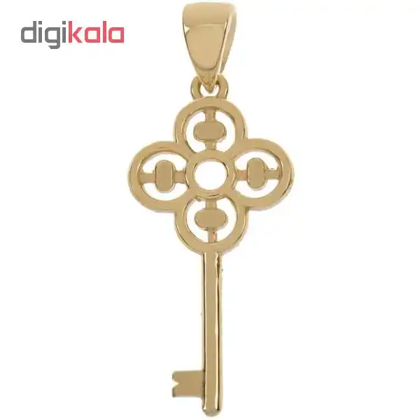 آویز گردنبند طلا 18 عیار زنانه کد UN0722