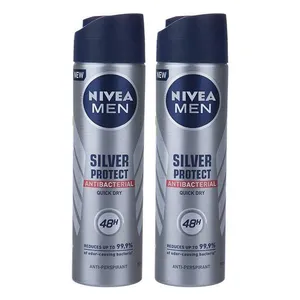 اسپری ضد تعریق مردانه نیوآ مدل Silver Protect حجم 150 میلی لیتر مجموعه 2 عددی