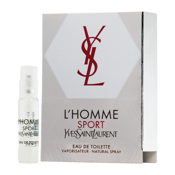 عطر جیبی مردانه ایو سن لوران مدل L'Homme Sport حجم 1.2 میلی لیتر