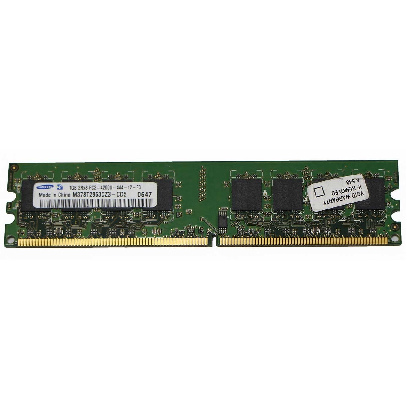 رم دسکتاپ DDR2 تک کاناله 533 مگاهرتز CL4 سامسونگ مدل M378T2953CZ3-CD5 ظرفیت 1 گیگابایت