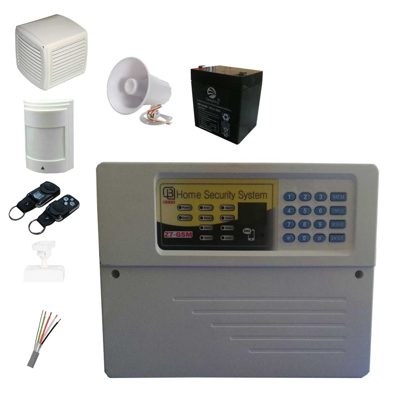 دزدگیر اماکن بتا مدل Z7-GSM